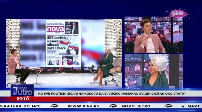 IZVOR: PINK.RS, FOTO: TV PINK PRINTSCREEN
