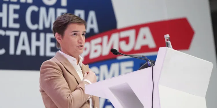 Brnabić: Napadi na decu neće doneti pobedu, borimo se za pristojnu Srbiju