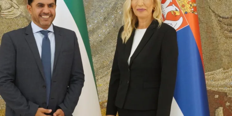Ministarka Popović u razgovoru sa delegacijom Ministarstva pravde UAE