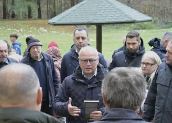 Ministar Vesić obišao radove na rehabilitaciji puta Bratljevo – Kovilje