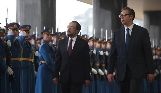 Predsednik Srbije Aleksandar Vučić dočekao predsednika Kipra Nikosa Hristodulidisa