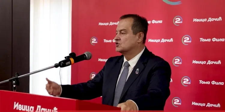 Dačić: Ključ političke stabilnosti Srbije je u pobedi SPS i SNS u Beogradu