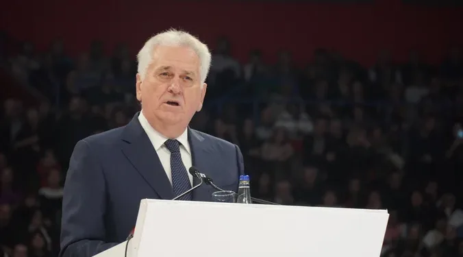 Tomislav Nikolić na predizbornom skupu liste ‘Aleksandar Vučić – Srbija ne sme da stane’
