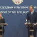 Predsednik Republike Srbije Aleksandar Vučić primio je danas predsednicu Vlade Republike Italije Đorđu Meloni, koja boravi u jednodnevnoj poseti Srbiji.