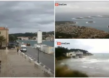 FOTO: PRINTSCREEN YOUTUBE/LIVE CAM CROATIA