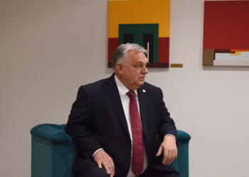 Brisel, 13. decembra 2023 - Premijer Maðarske Viktor Orban i premijerka Srbije Ana Brnabiæ pohvalili su odliène politièke i ekonomske odnose dve zemlje, saoptio je danas Orbanov portparol Bertalan Havai nakon razgovora dvoje lidera u Briselu. FOTO TANJUG/ VLADA REPUBLIKE SRBIJE/ PEÐA VUÈKOVIÆ/ bs