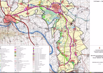 Foto: Prostorni plan područja posebne namene koridor auto-puta Beograd-Zrenjanin-Novi Sad
