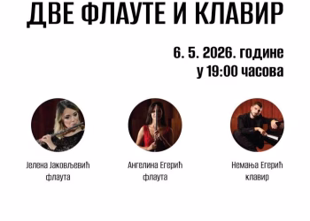 Plakat: Fakultet umetnosti u Nišu