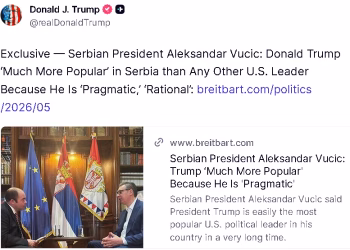 Foto: @realDonaldTrump