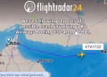 Foto: IG flightradar24