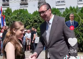 Foto: printskrin TikTok Ja sam Aleksandar