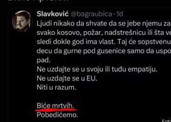 Foto: printskrin društvene mreže