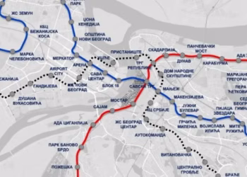 Foto: Preuzeta fotografija/Beogradski metro i voz
